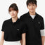 Lacost e Black Embroidery Logo Premium Polo T-Shirt