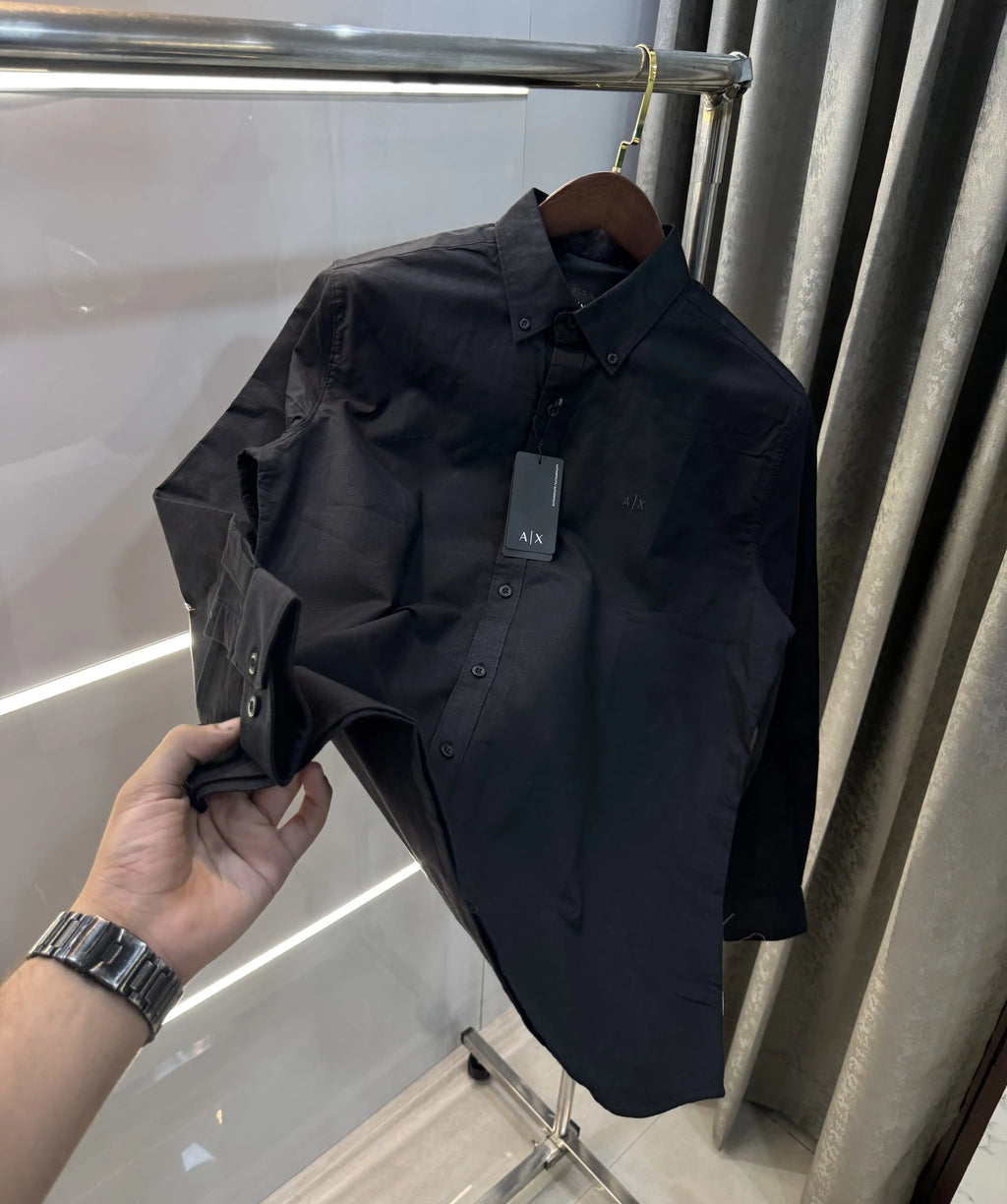 Armani Exchange Black Premium Shirt