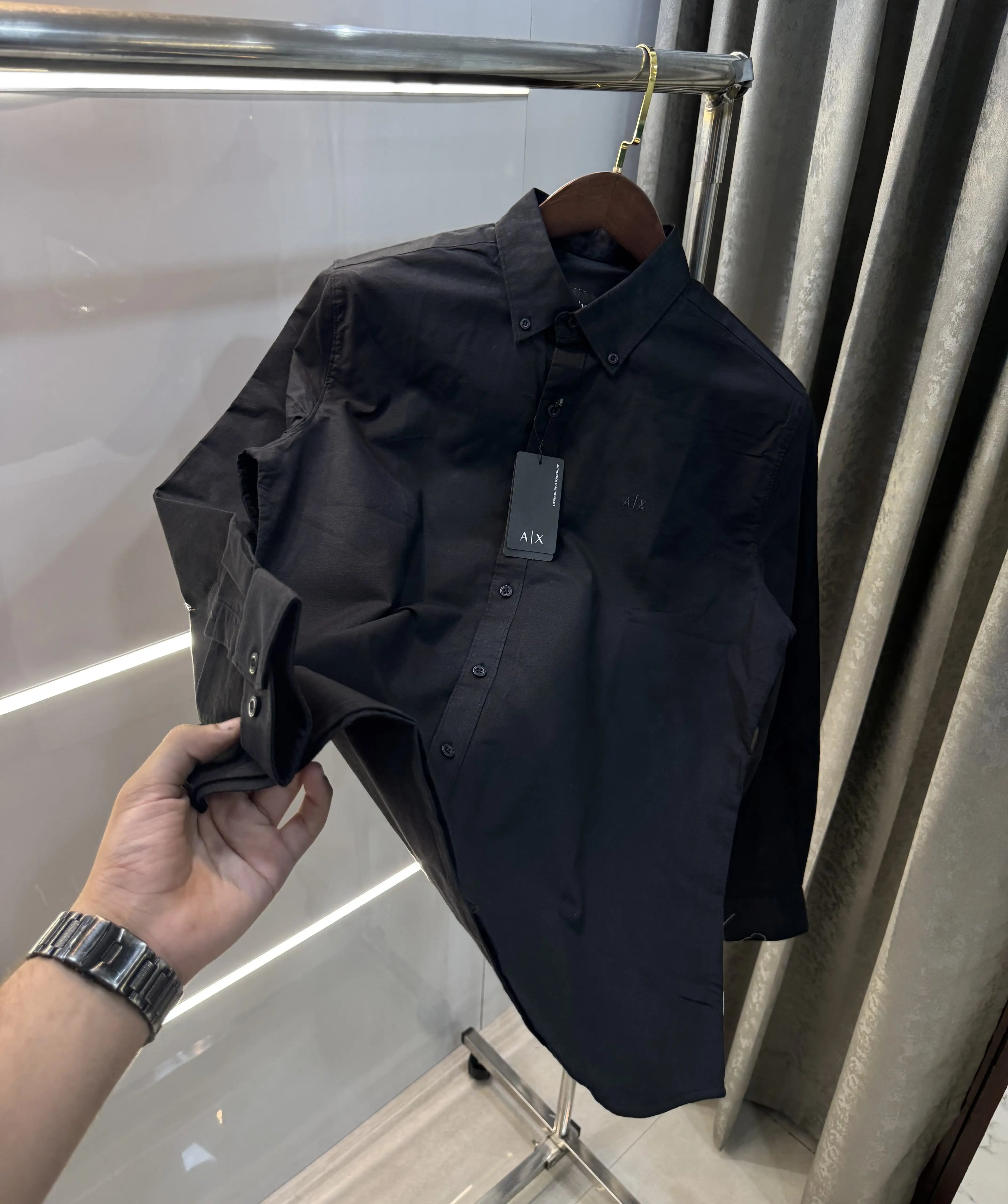 Armani Exchange Black Premium Shirt