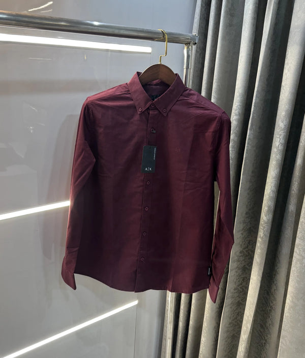Armani Exchange Wine Premium Shirt
