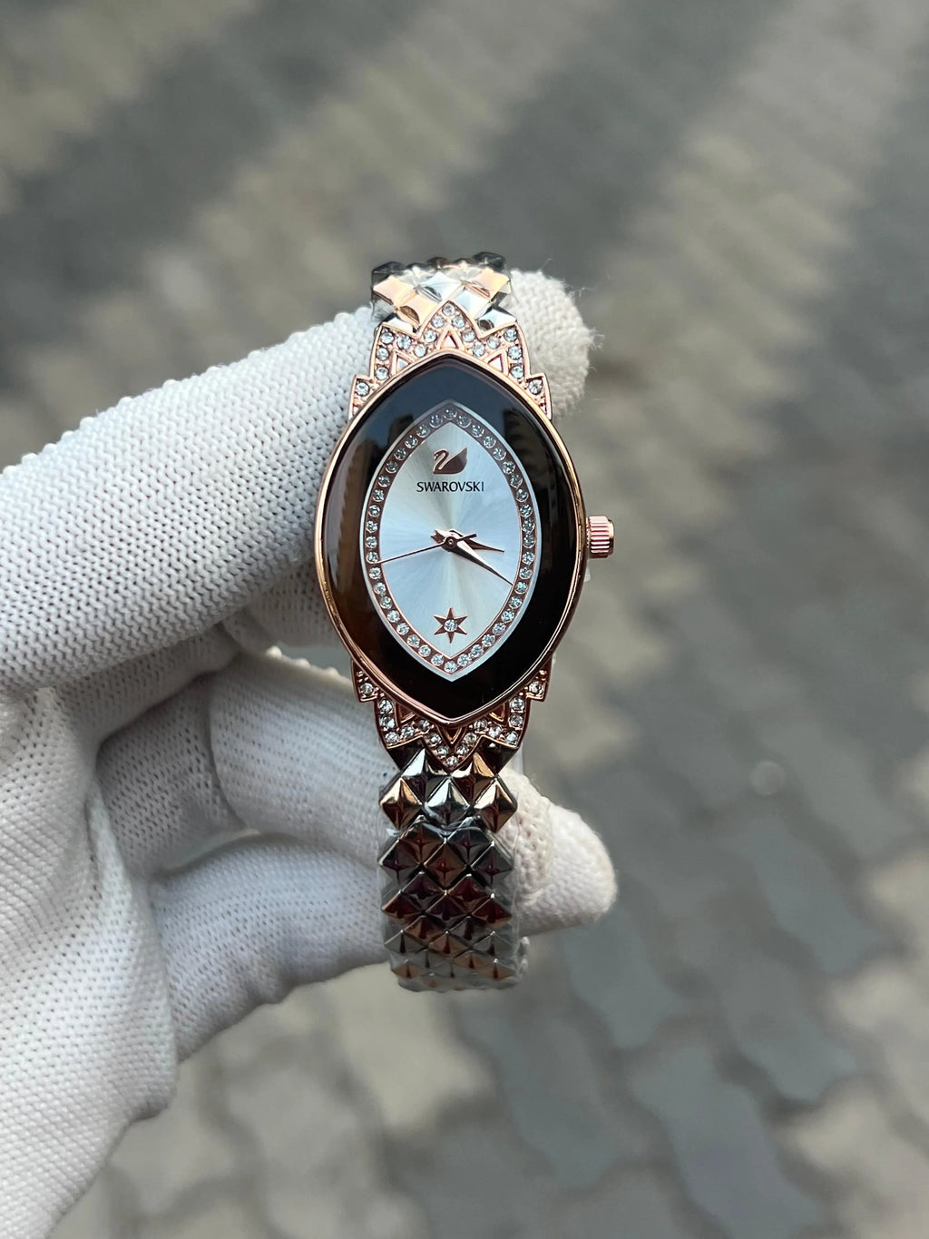 Swarovski Two Tone White