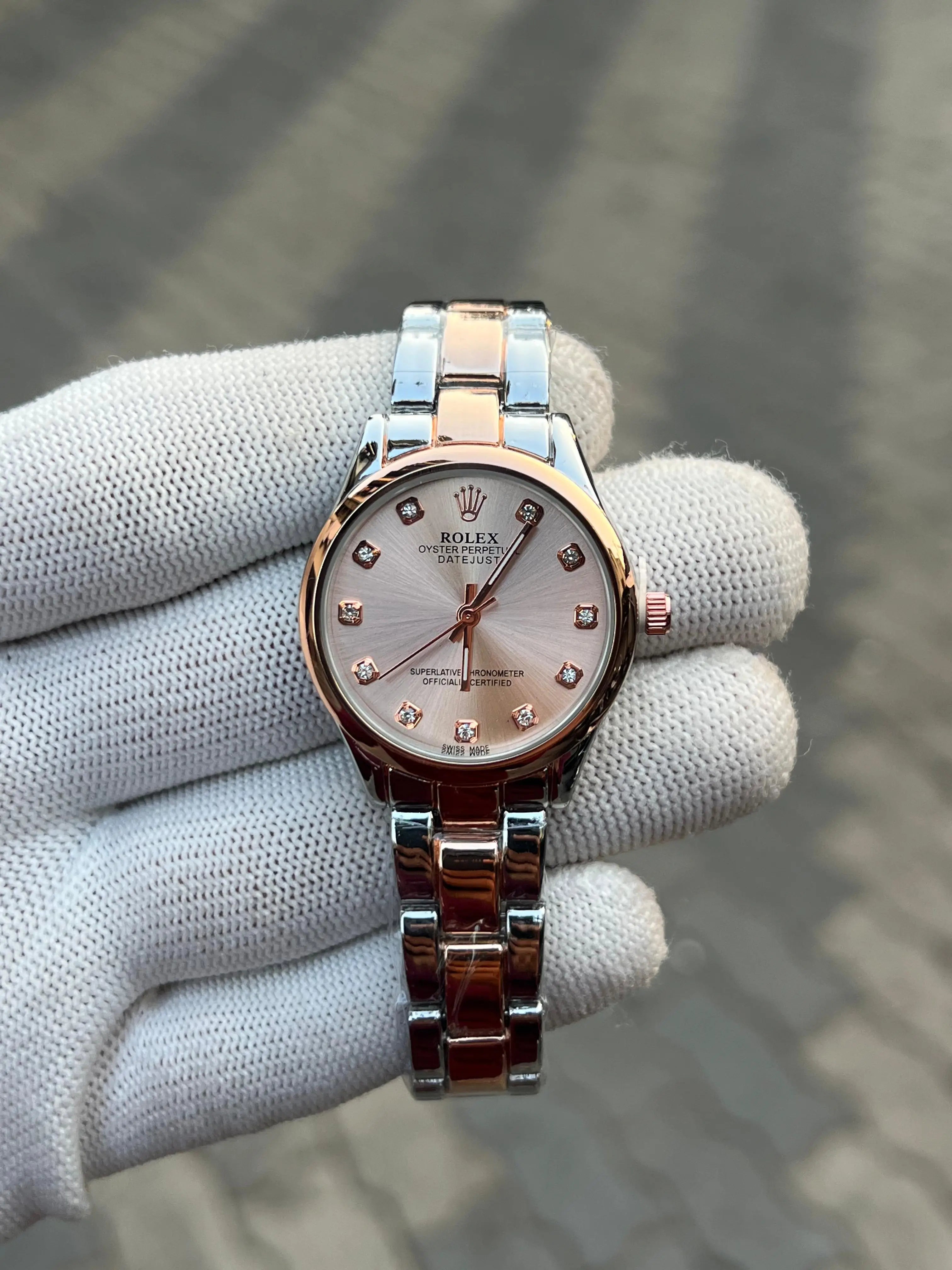 Role_x Two Tone Rose Gold