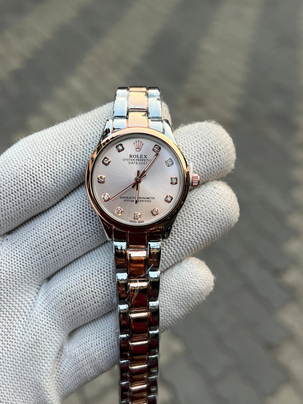 Role_x Two Tone Rose Gold