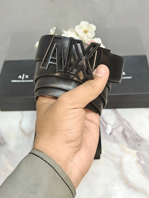 AX ARMANI EXCHANGE PREMIUM QUALITY REVERSEABLE BELT WITH OG BOX AX-122