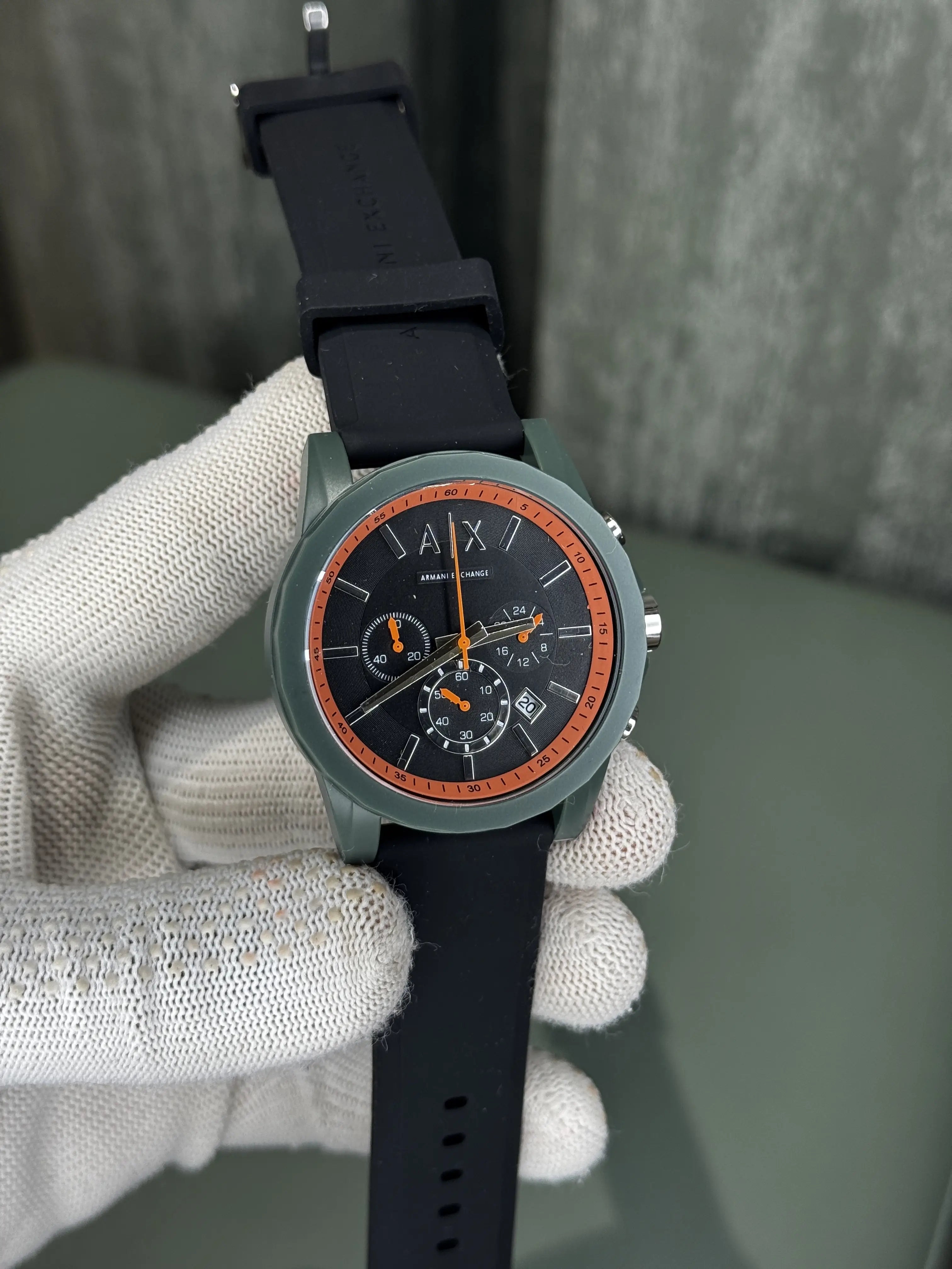 Arman i Exchange Green Black Premium Chronograph Watch Main image