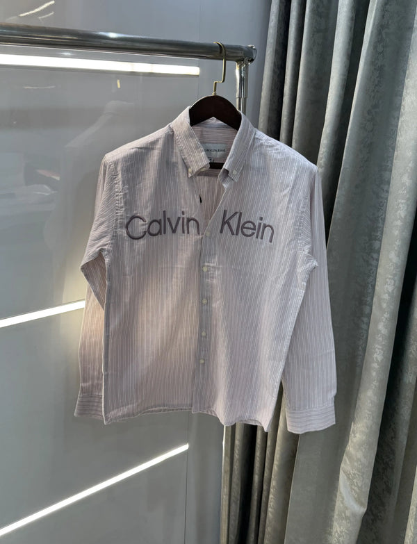Calvin Klein Milange Logo Work Premium Shirt