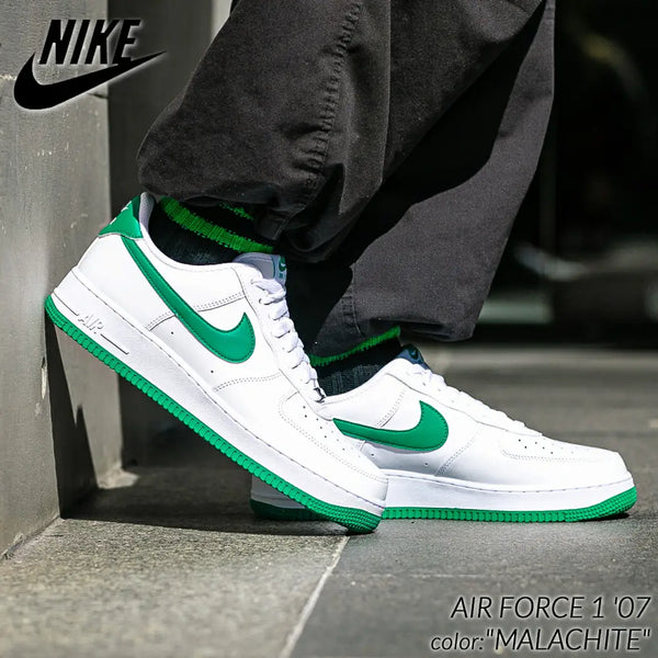 Nike Airforce 1 07 WHITE MALACHITE WHITE