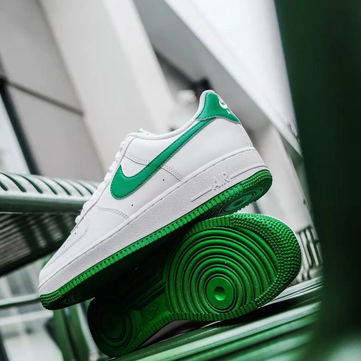 Nike Airforce 1 07 WHITE MALACHITE WHITE