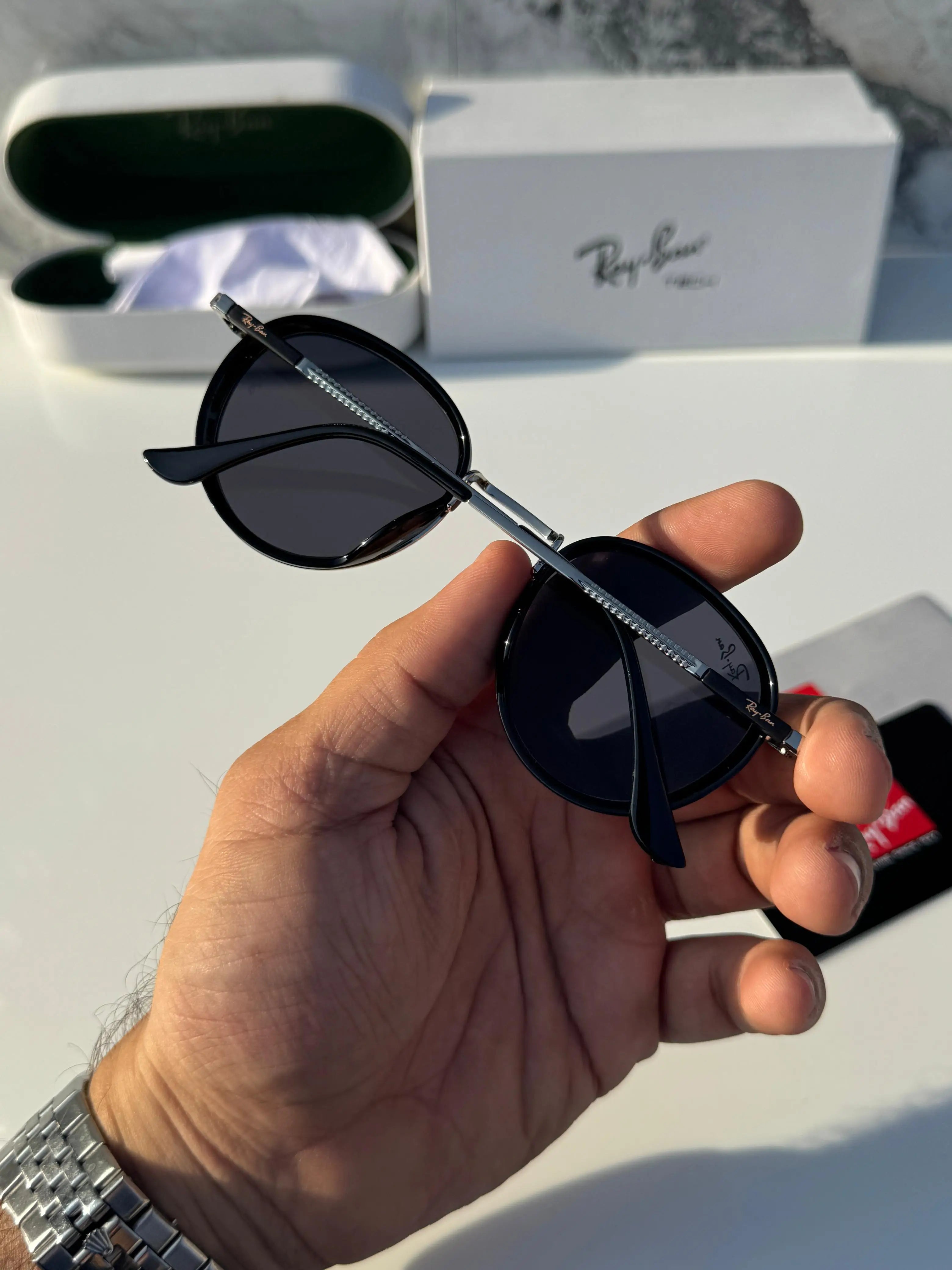 Rayban_299_silver_black