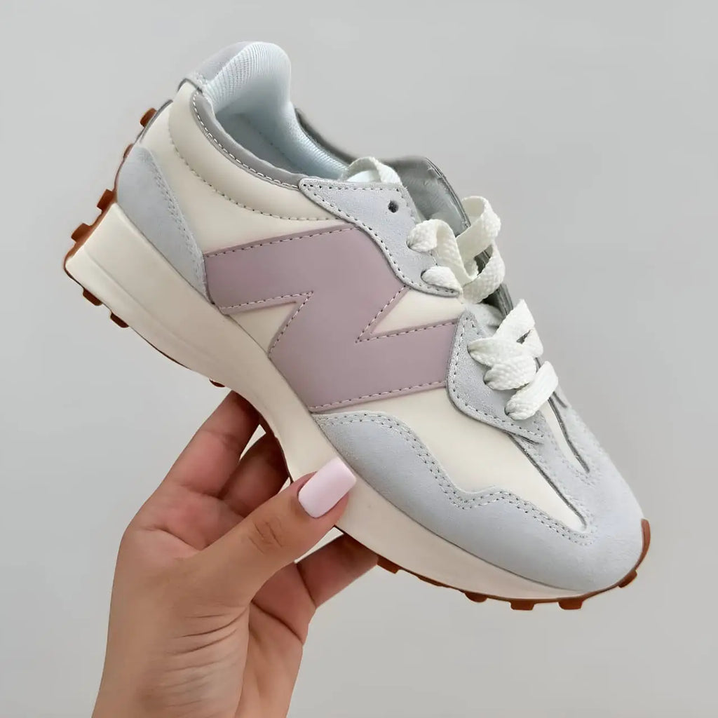 WMN NE.W BALANCE 327 GREY PINK WOMEN