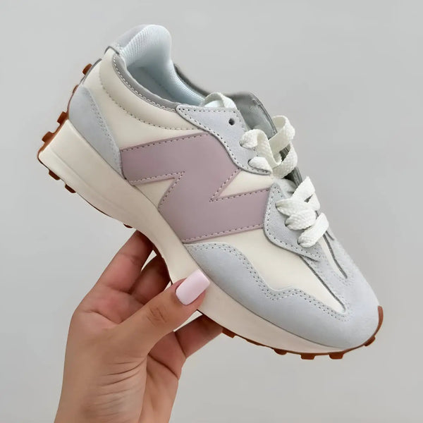 WMN NE.W BALANCE 327 GREY PINK WOMEN