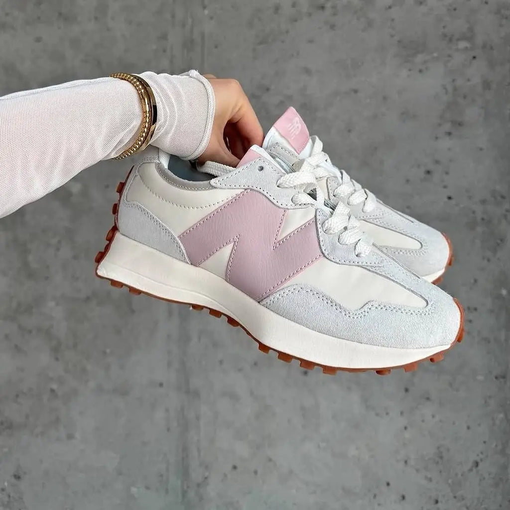 WMN NE.W BALANCE 327 GREY PINK WOMEN