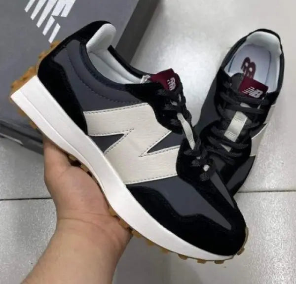 New Balance 327 Black White