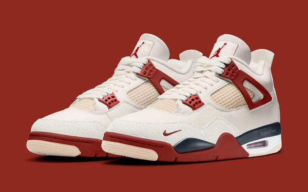 Nike Air Jordan Retro 4 NIGEL SYLVESTER SAIL CINNABAR