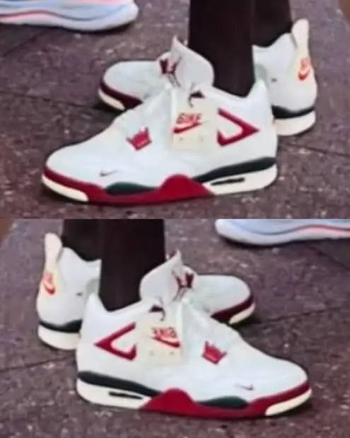 Nike Air Jordan Retro 4 NIGEL SYLVESTER SAIL CINNABAR
