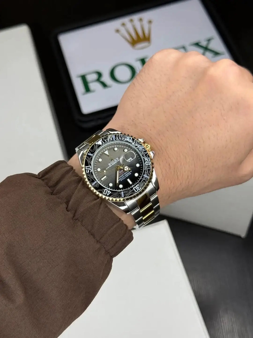 Rolex DiW Submariner heavy shift movement