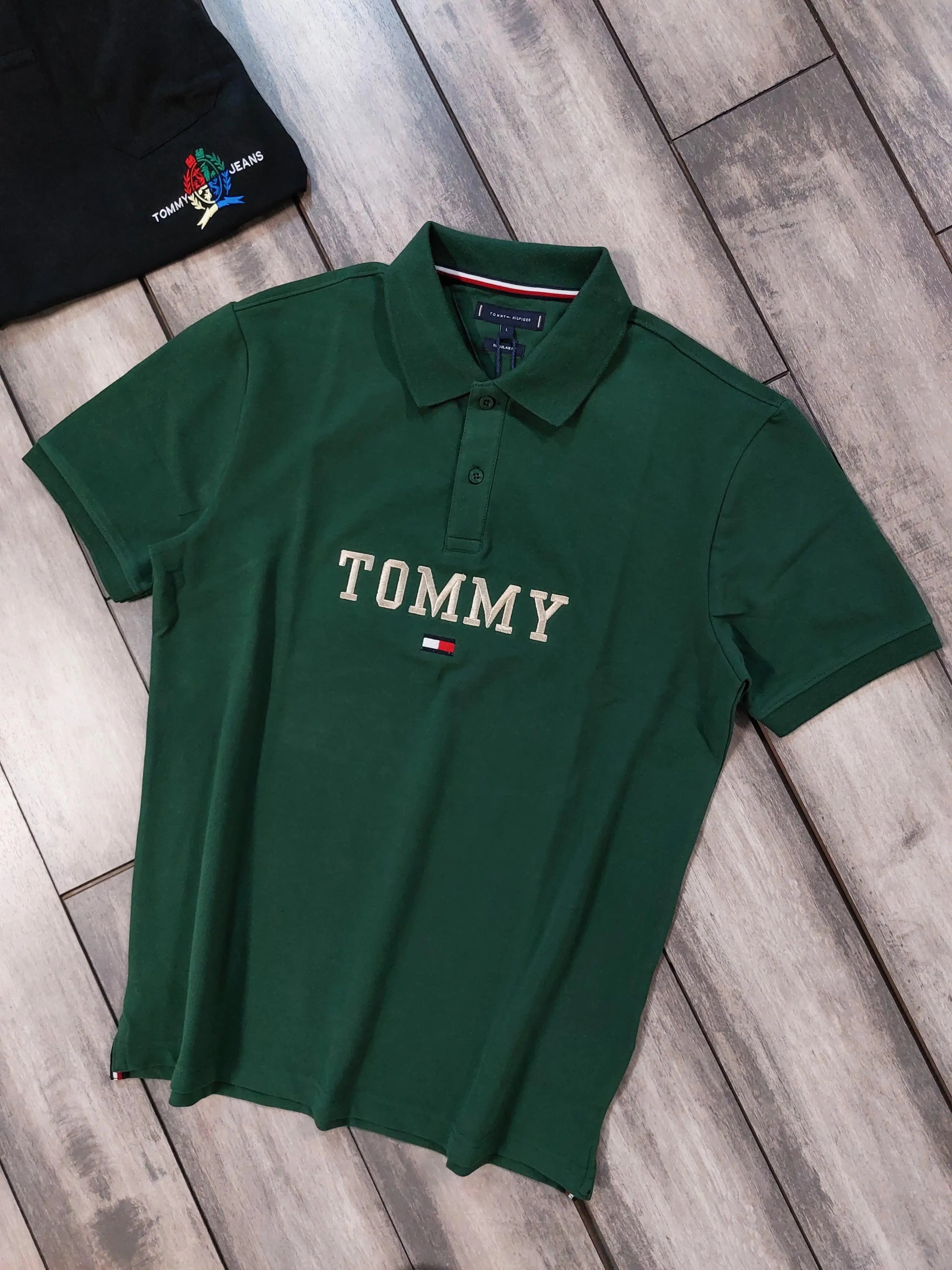 Tommy Hilfiger Green Premium Polo T-shirt