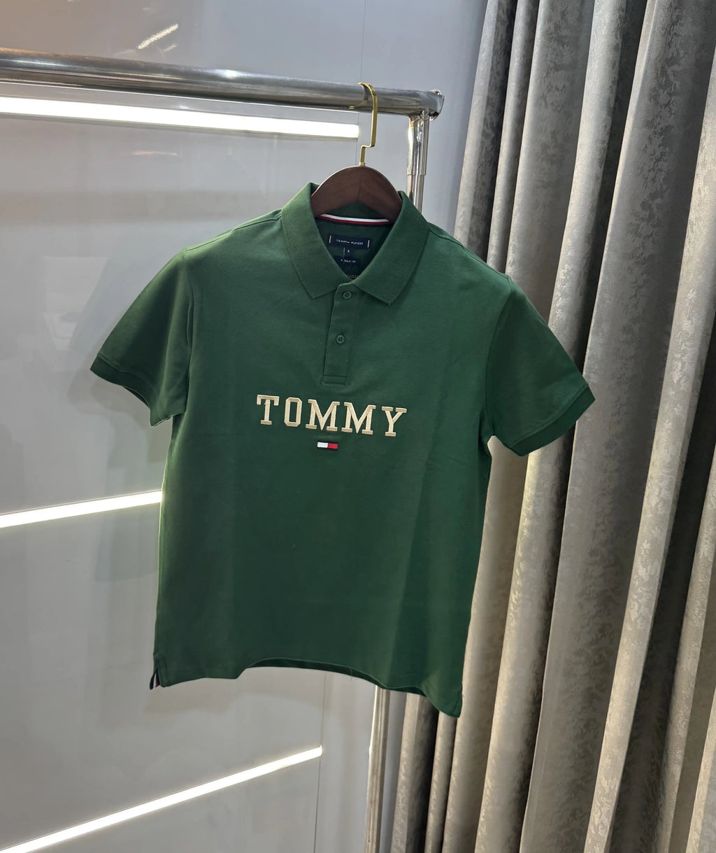 Tommy Hilfiger Green Premium Polo T-shirt