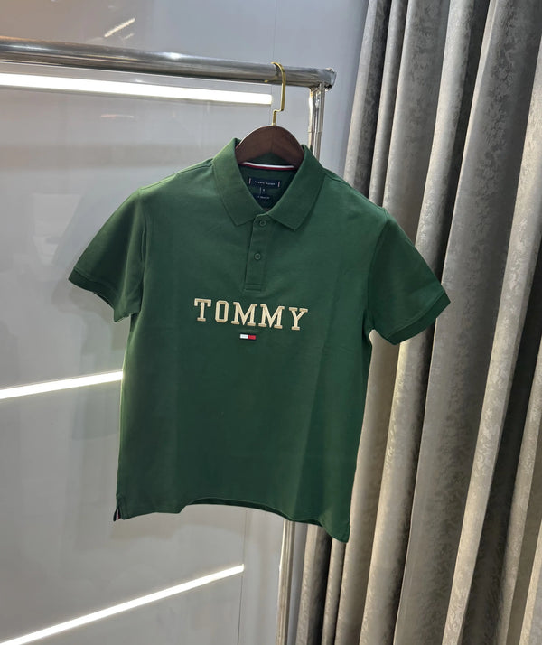 Tommy Hilfiger Green Premium Polo T-shirt
