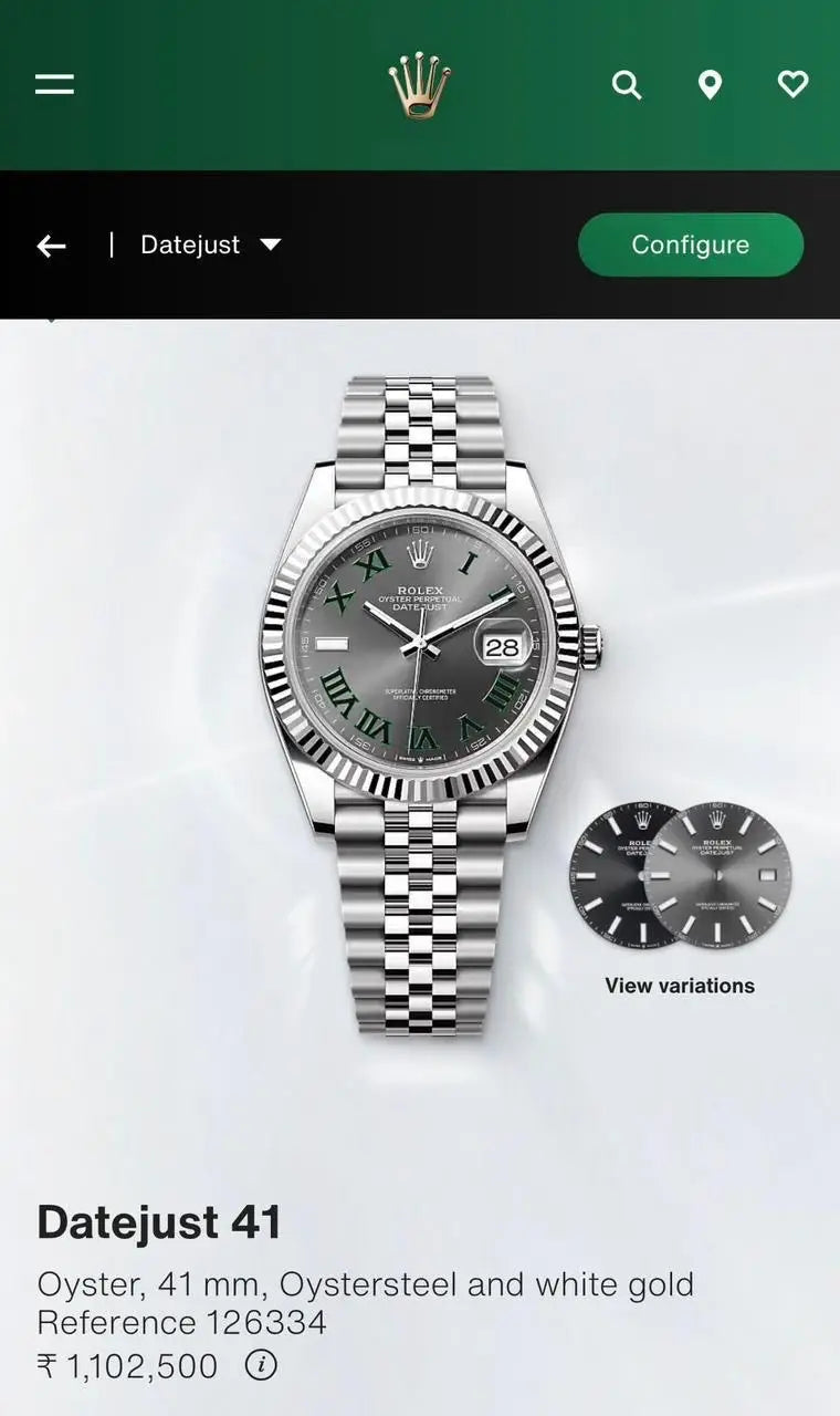 Rolex date just Main image