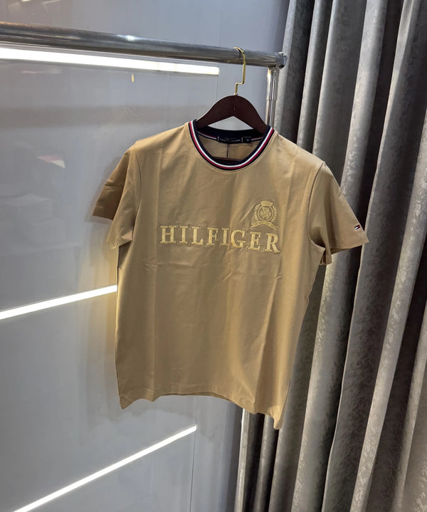 Tommy Hilfiger Beige Premium Classic T-Shirt