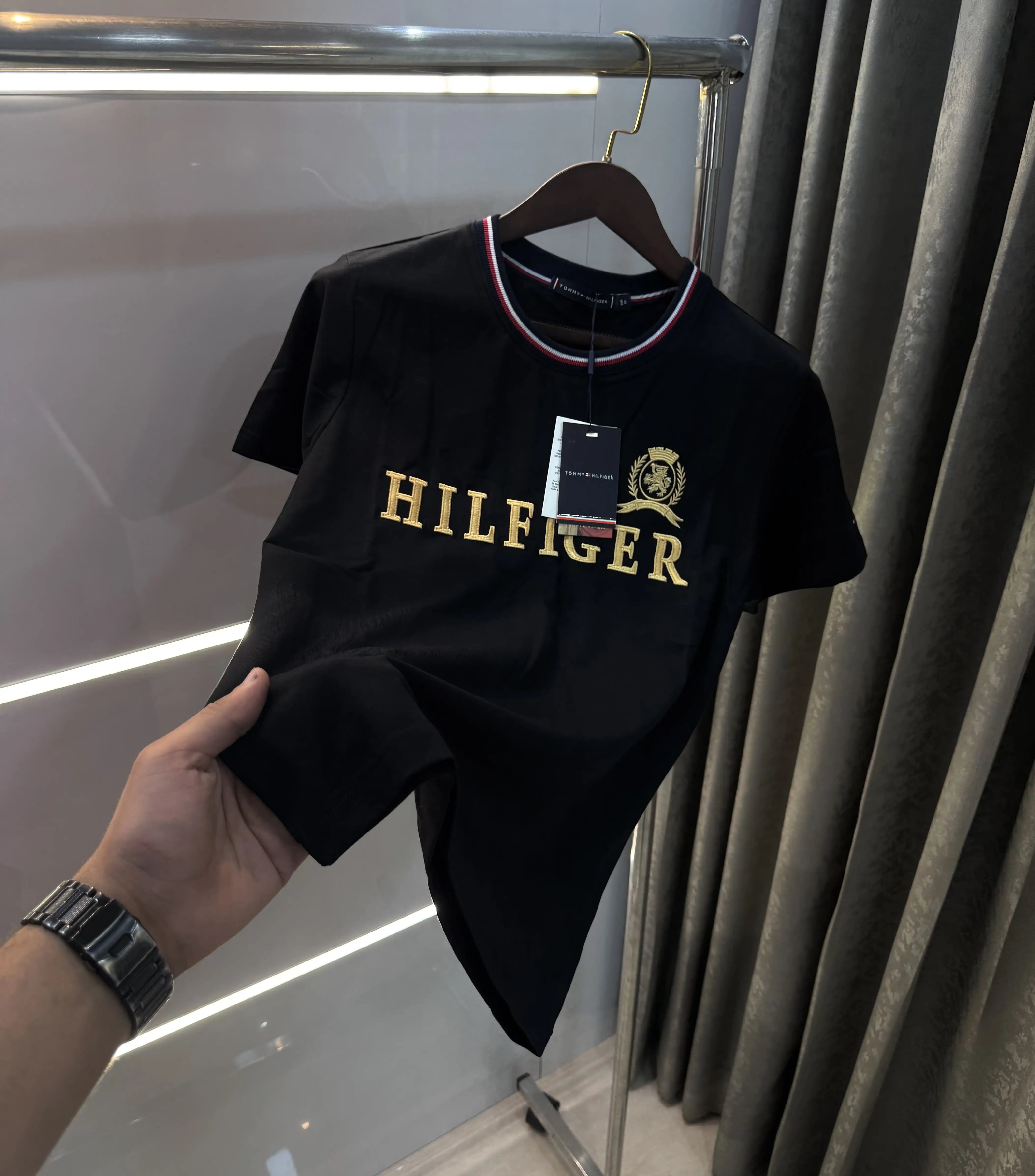 Tommy Hilfiger Black Premium Classic T-Shirt Main image