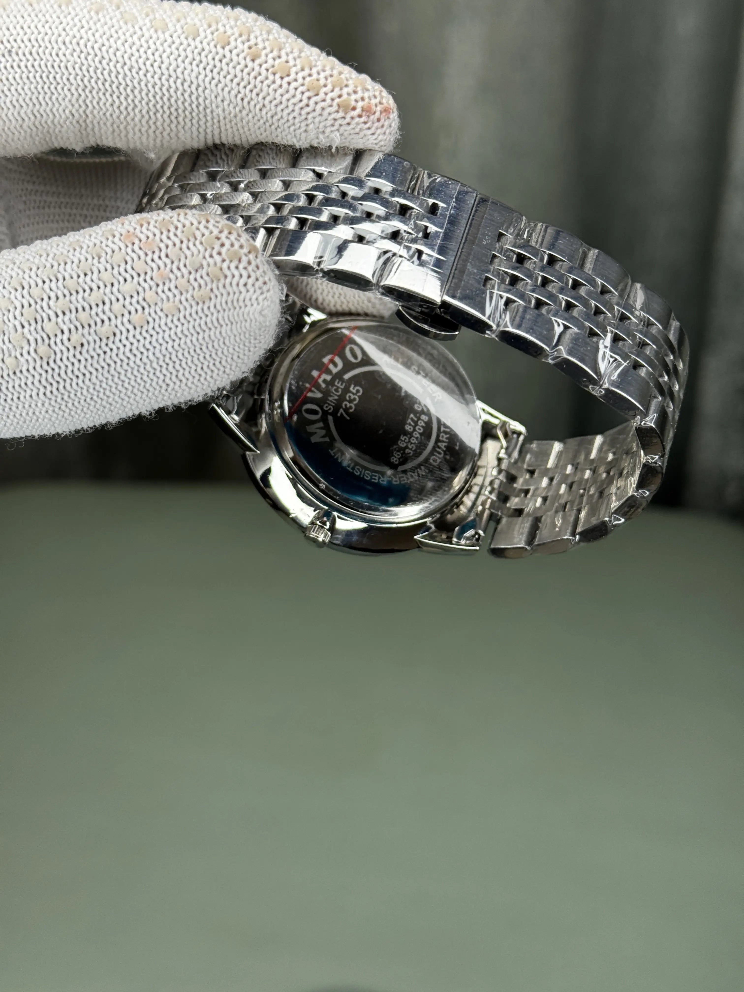 Movado Museum Classic Blue Diamond Premium Watch