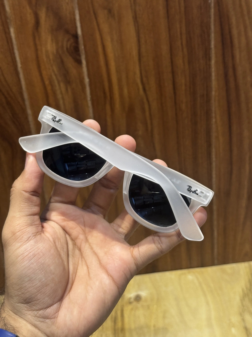RayBan Ice Black Premium Shades 2140