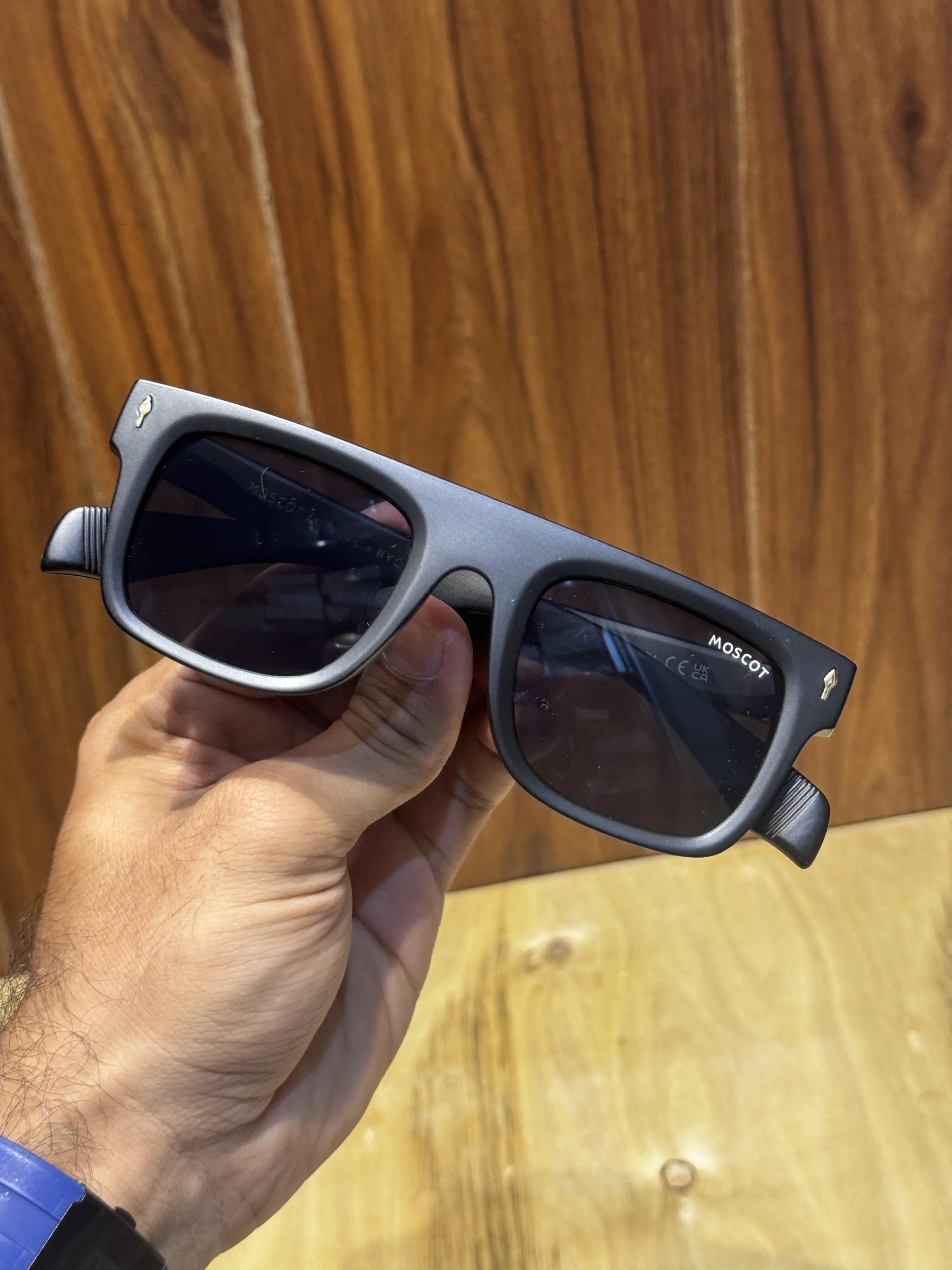 Moscot All Black Premium Shades 8177 Secondary image