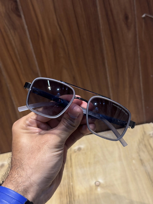 Porsche Silver Black Premium Shades 0943
