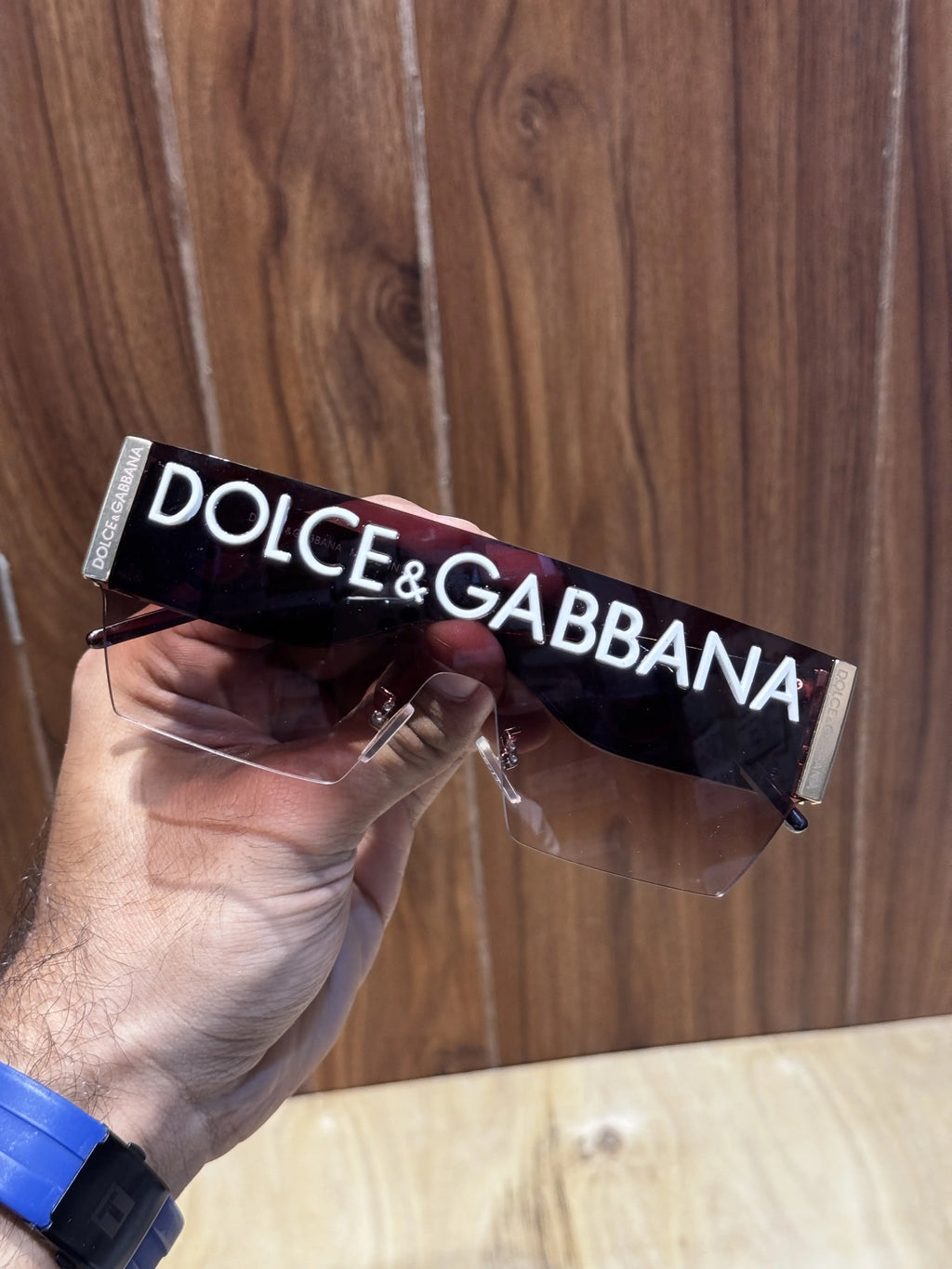 Dolce&Gabbana All Brown Big Premium Shades