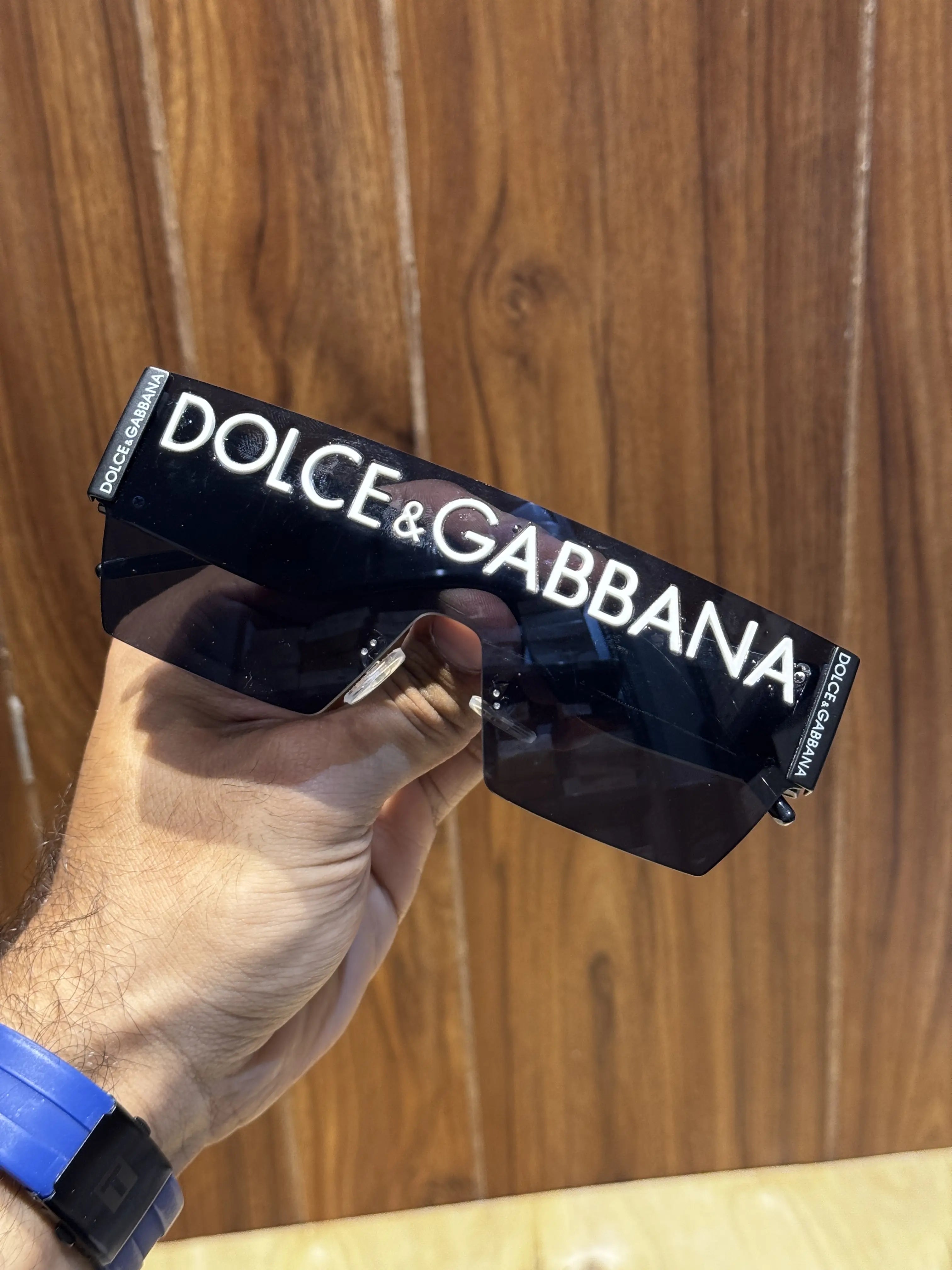 Dolce&Gabbana All Black Big Premium Shades