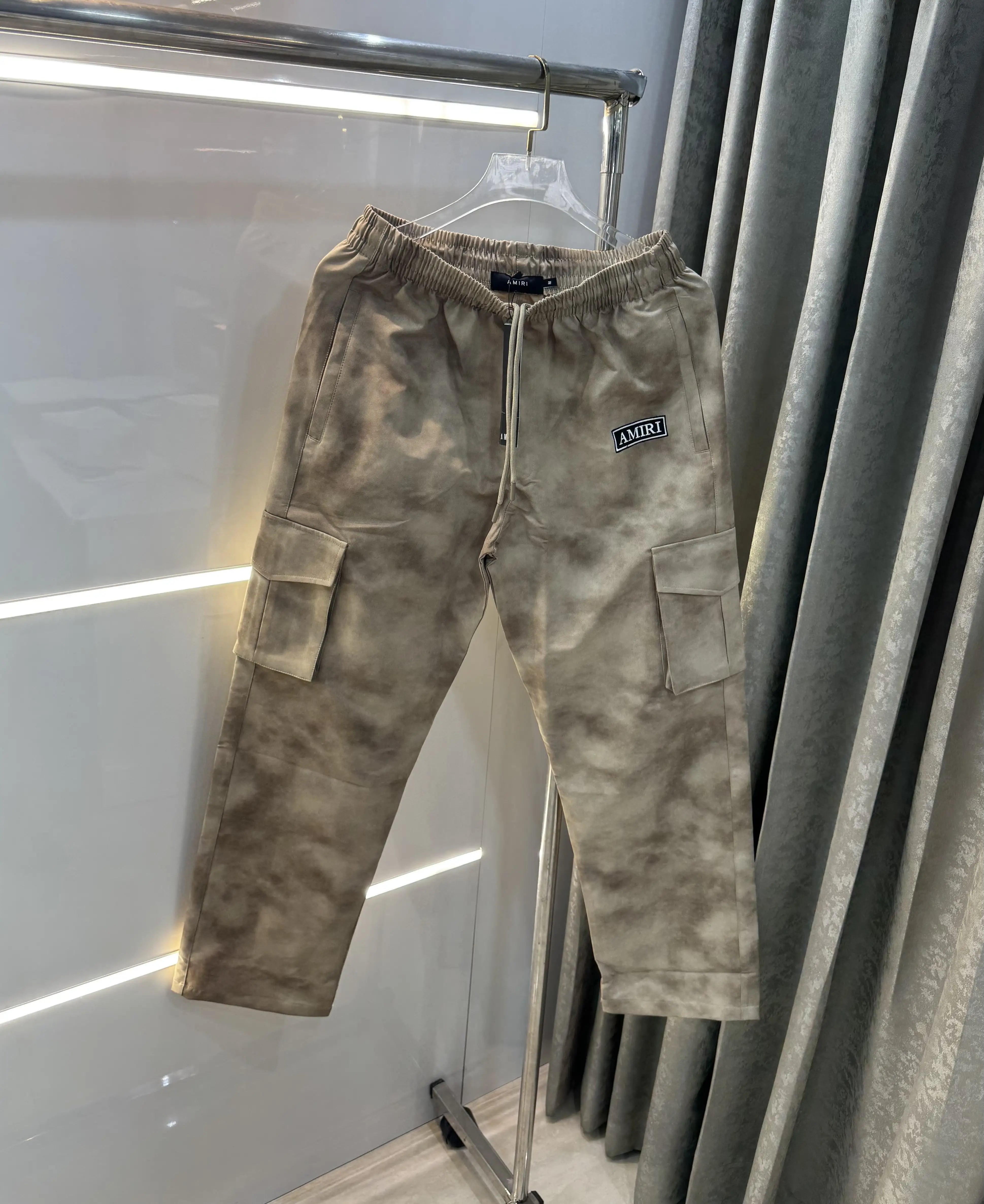 Amiri Brown Imported Premium Trackpant Main image