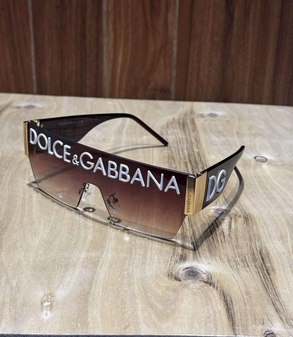 Dolce&Gabbana All Brown Big Premium Shades