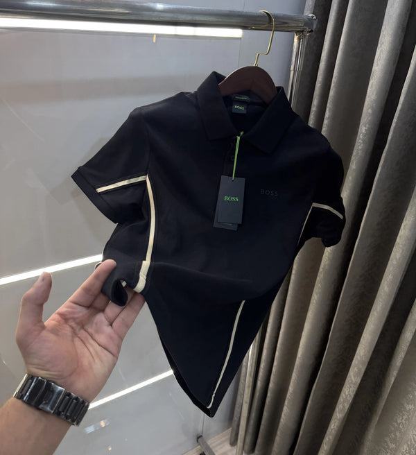 Hugo  Boss Black Premium Polo T-shirt