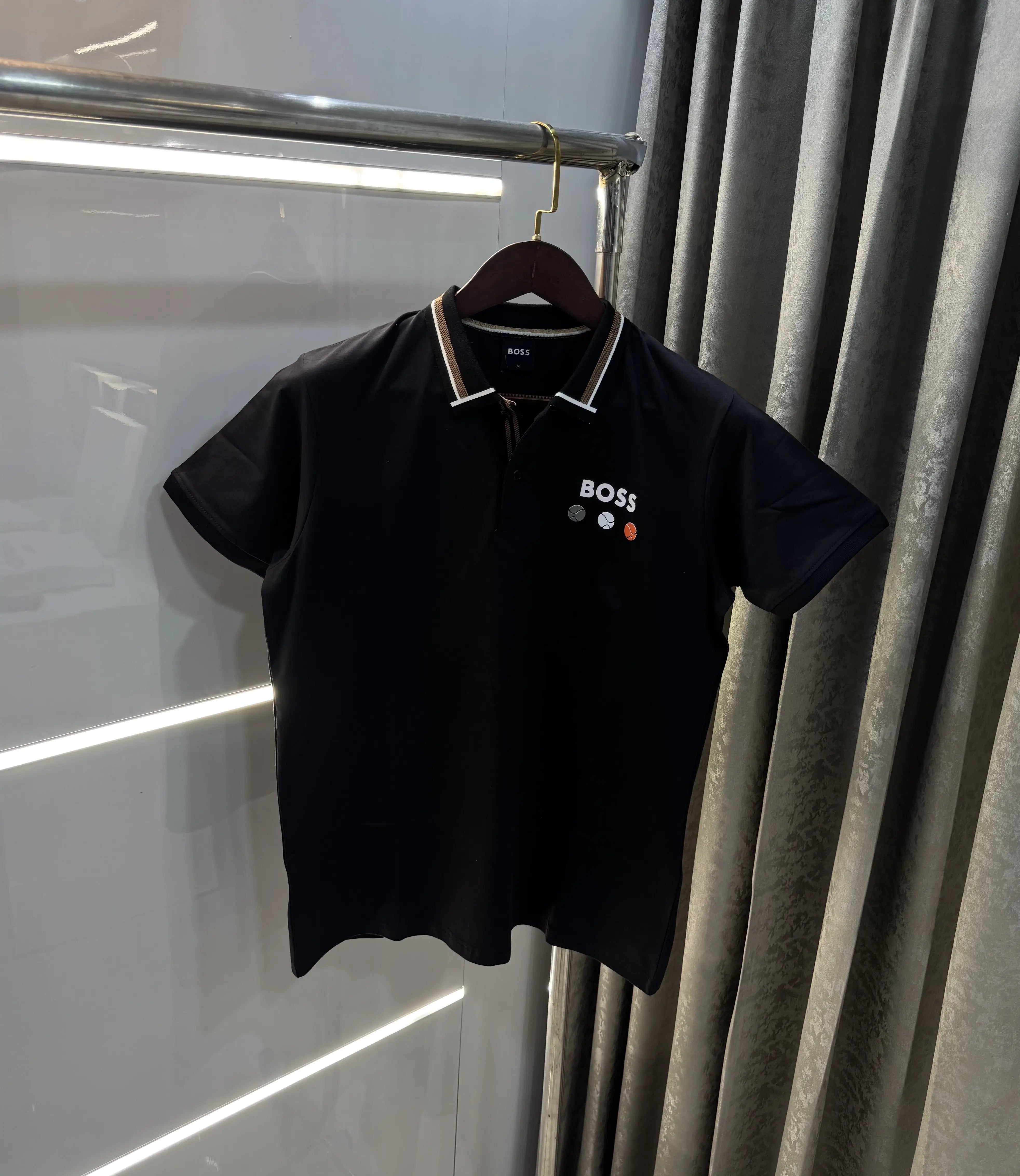 Hugo  Boss Black Premium Polo T-shirt With Box Packing Secondary image