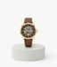 TOMMY HILFIGER AUTOMATIC GOLD BROWN SILICON