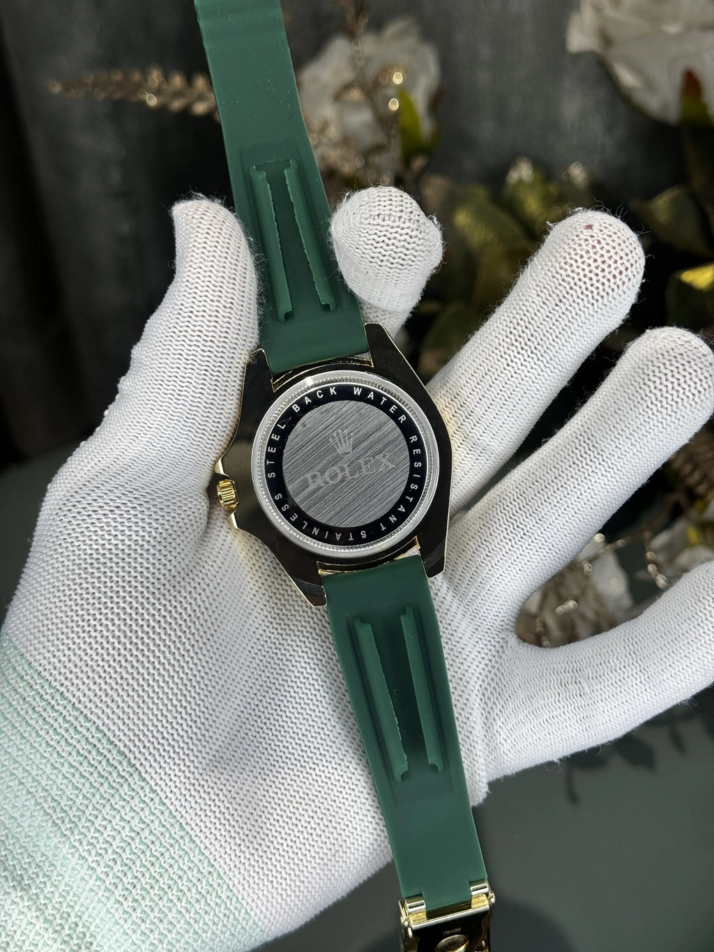 Role x Submariner Green Premium Quartz Watch