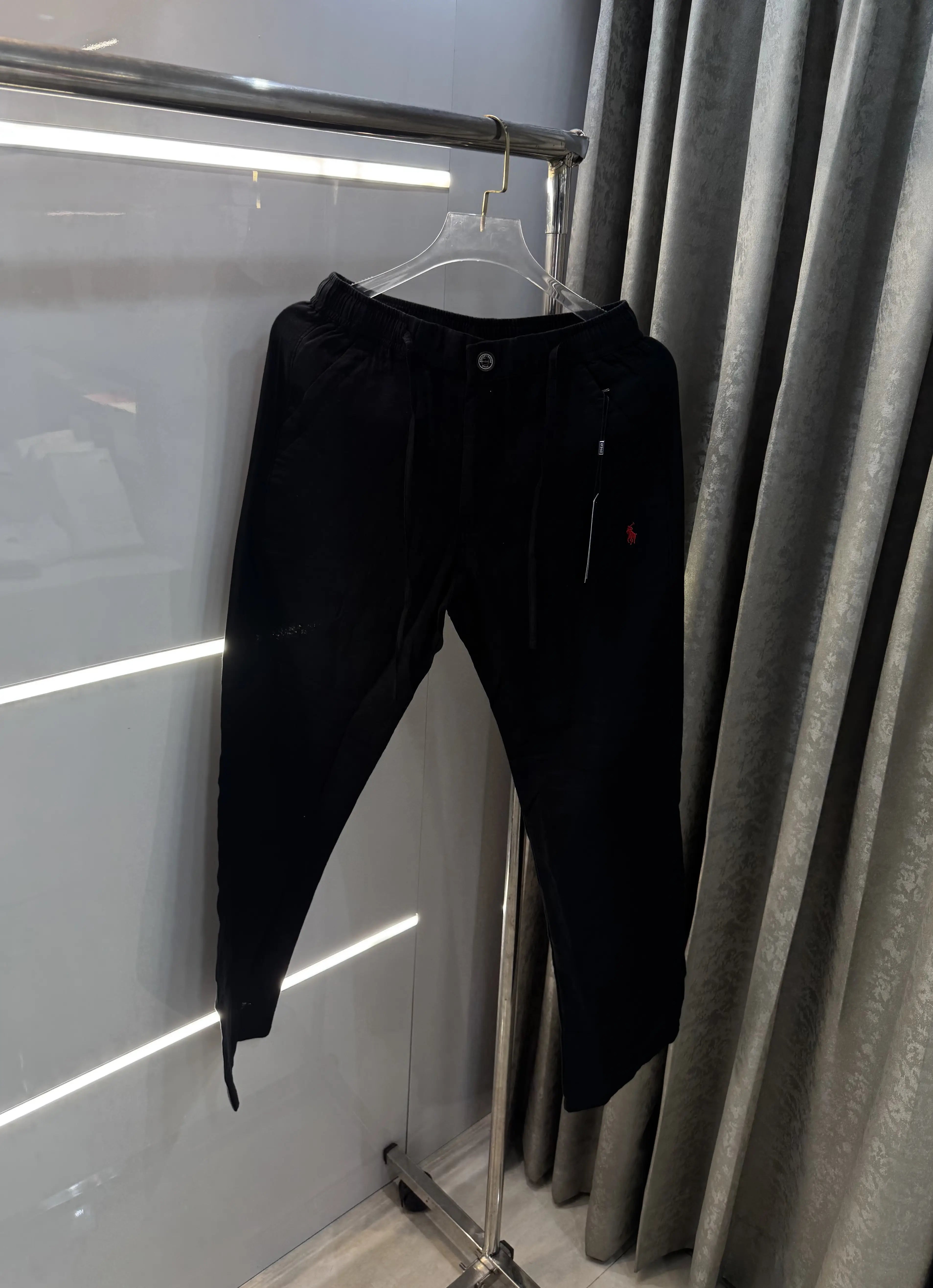Ralph Lauren Black Premium Linen Trouser Secondary image