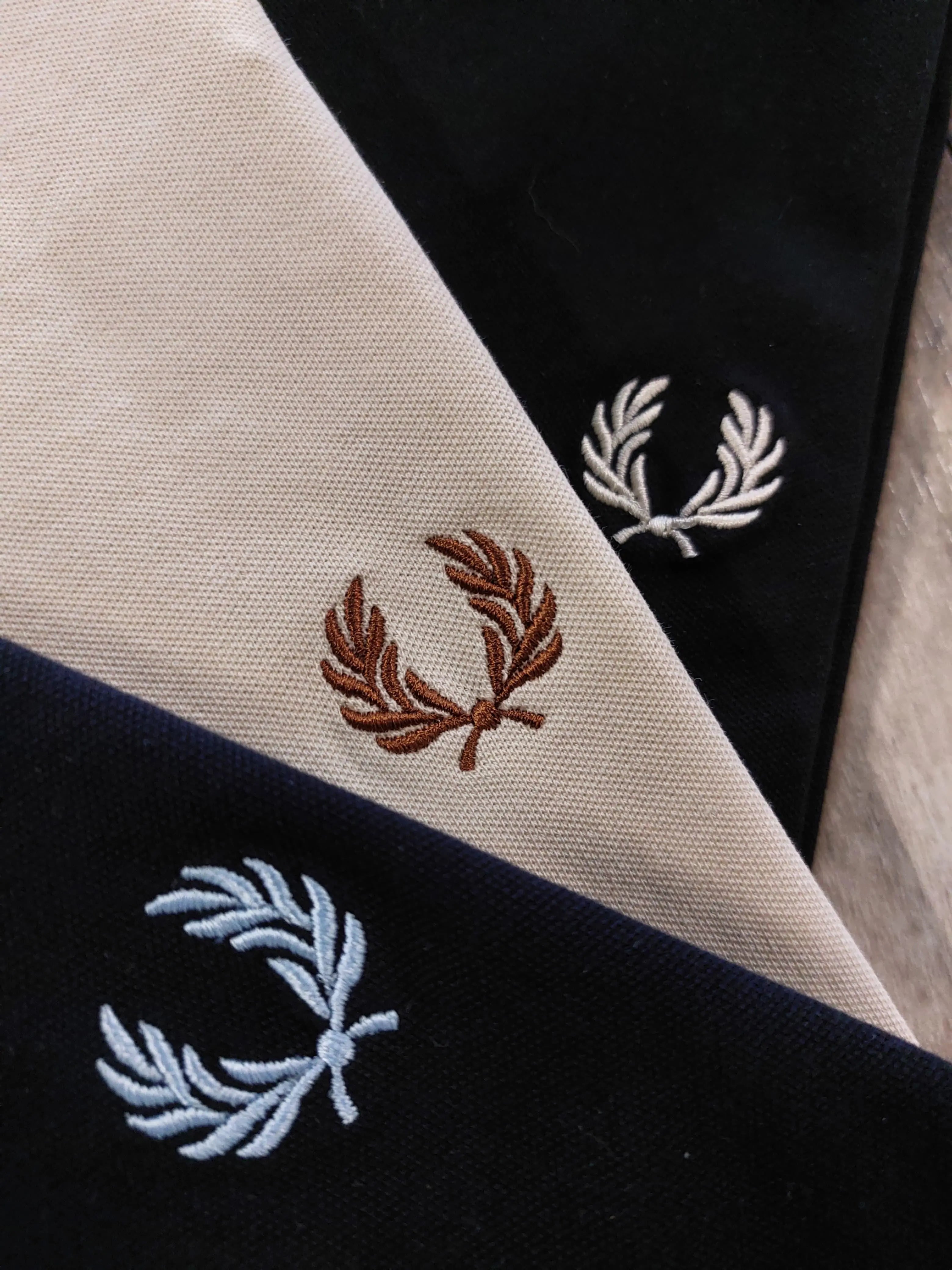 Fredperry Beige Embroidery Logo Premium Polo T-Shirt Secondary image