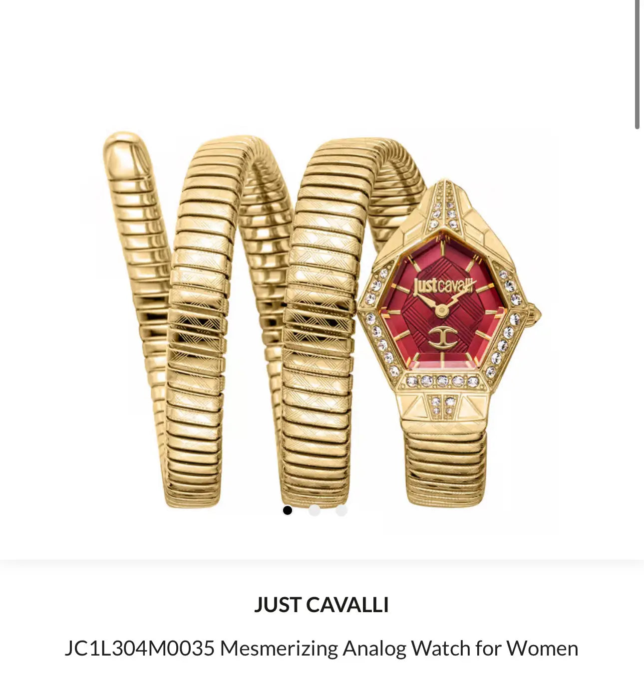 Just Cavalli JC1L304M0035 Mesmerizing Analog Watch for Women