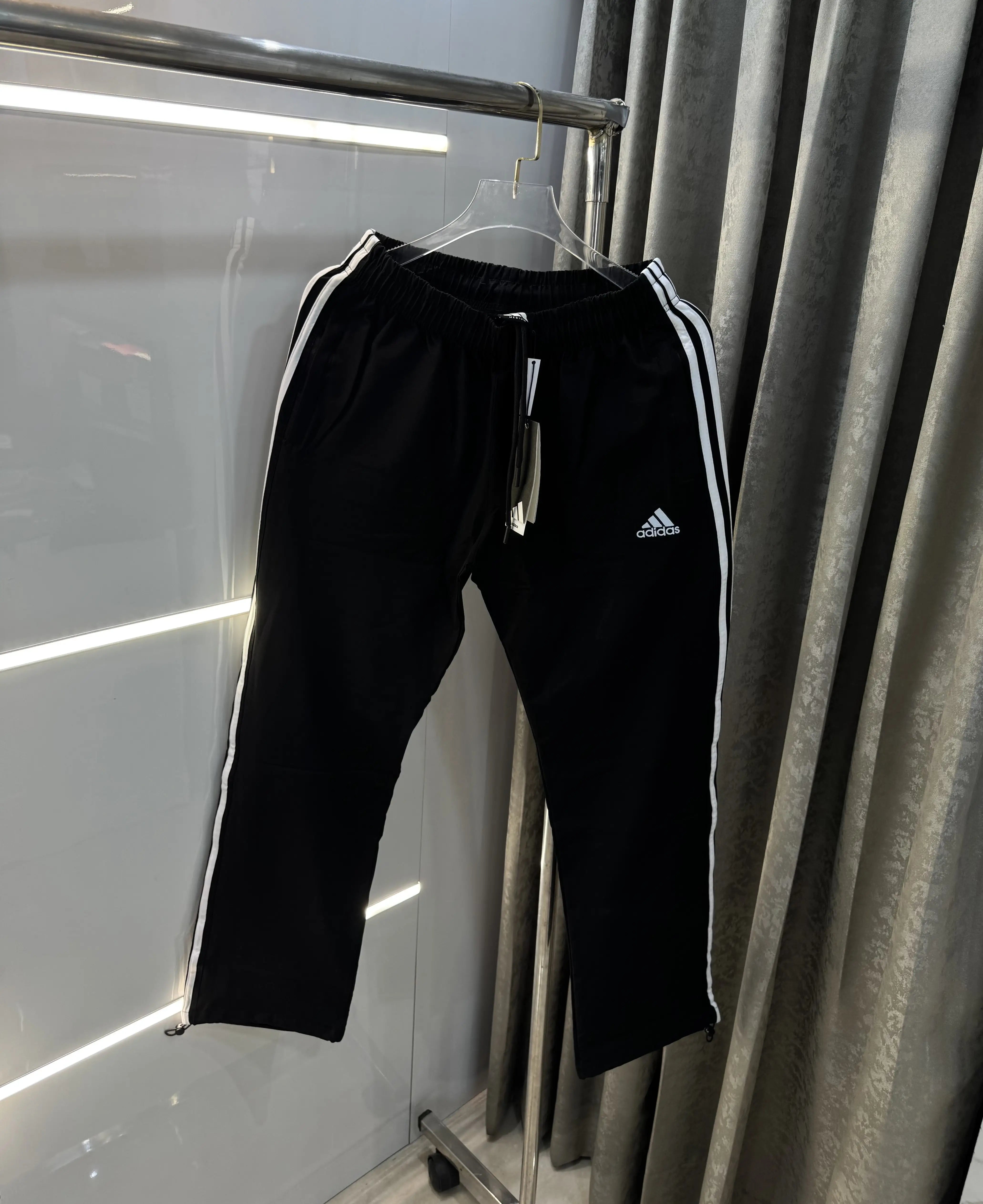 Adidas Black Logo Work Premium Trackpant Main image