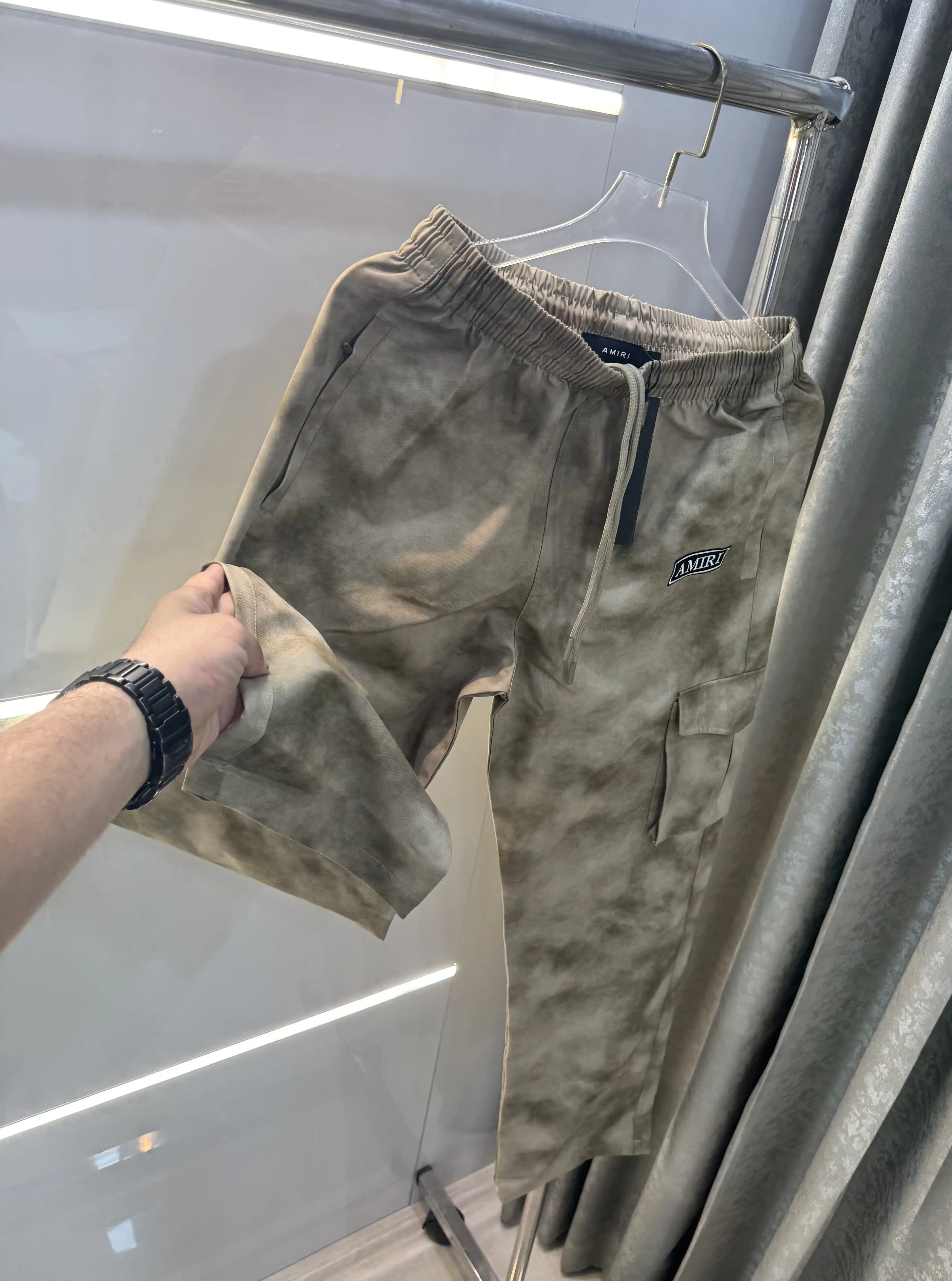 Amiri Beige Imported Premium Trackpant Secondary image