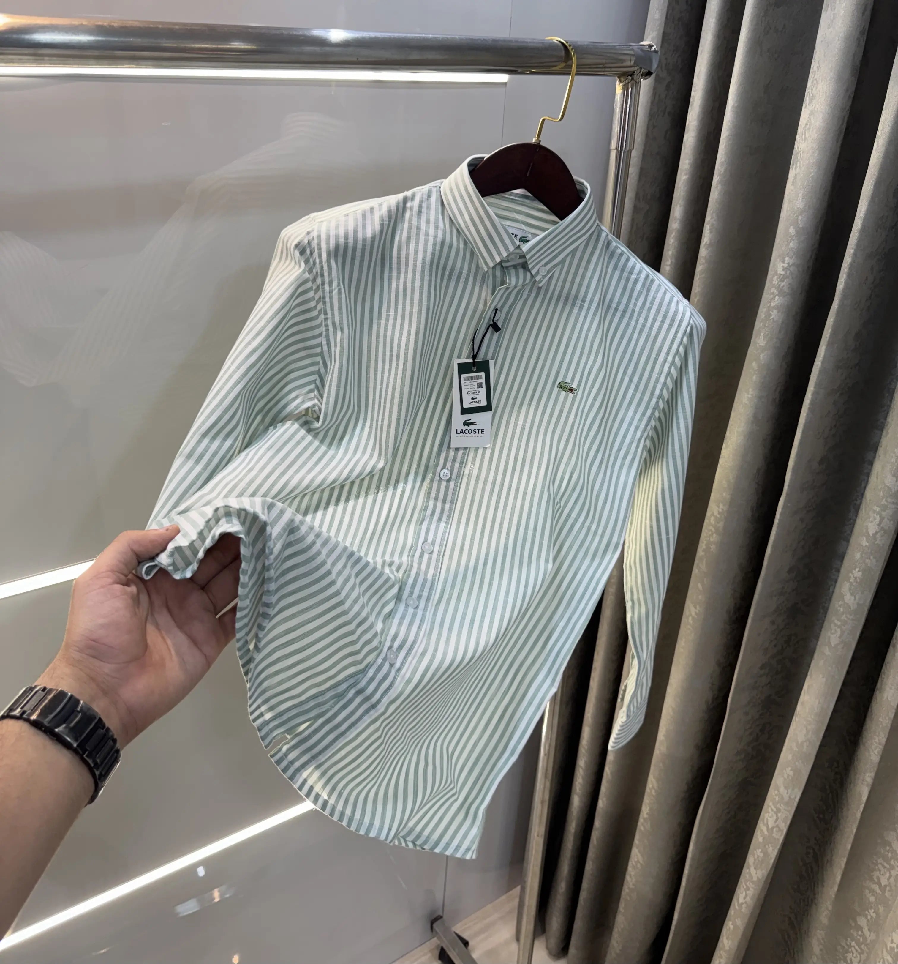 Lacoste Green Strips Premium Shirt Main image