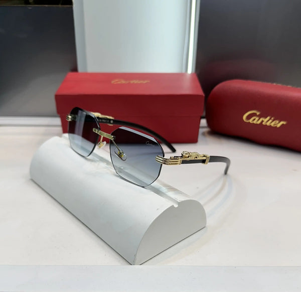 Cartie r Gold Blue Premium Shades 005
