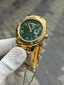 Rolex Day Date Gold Green