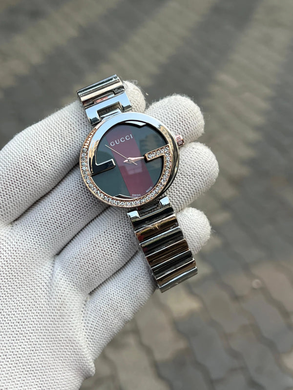 Gucci Two Tone Daimond Tricolour