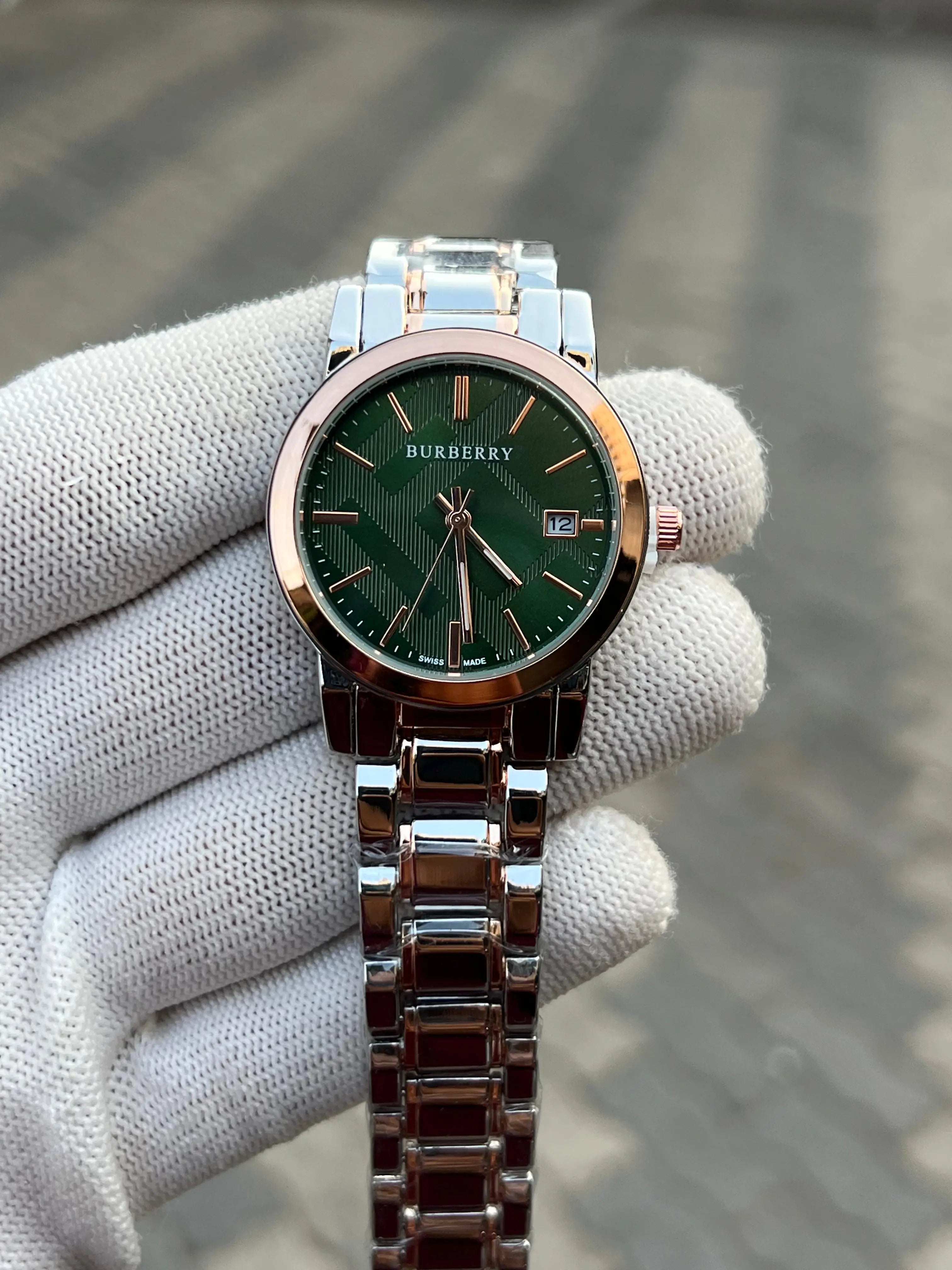 Burberry Two Tone Green