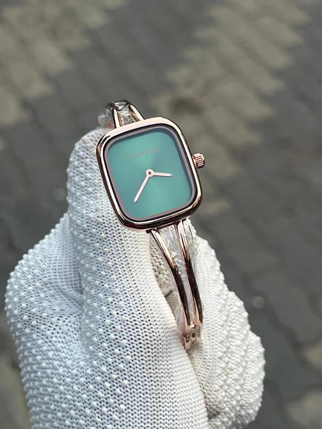 Calvin Klein Rose Gold Green