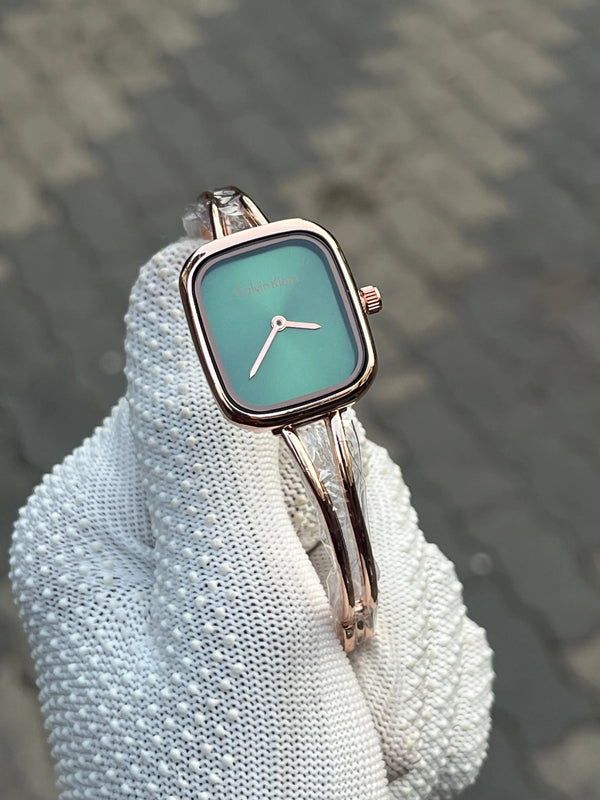 Calvin Klein Rose Gold Green